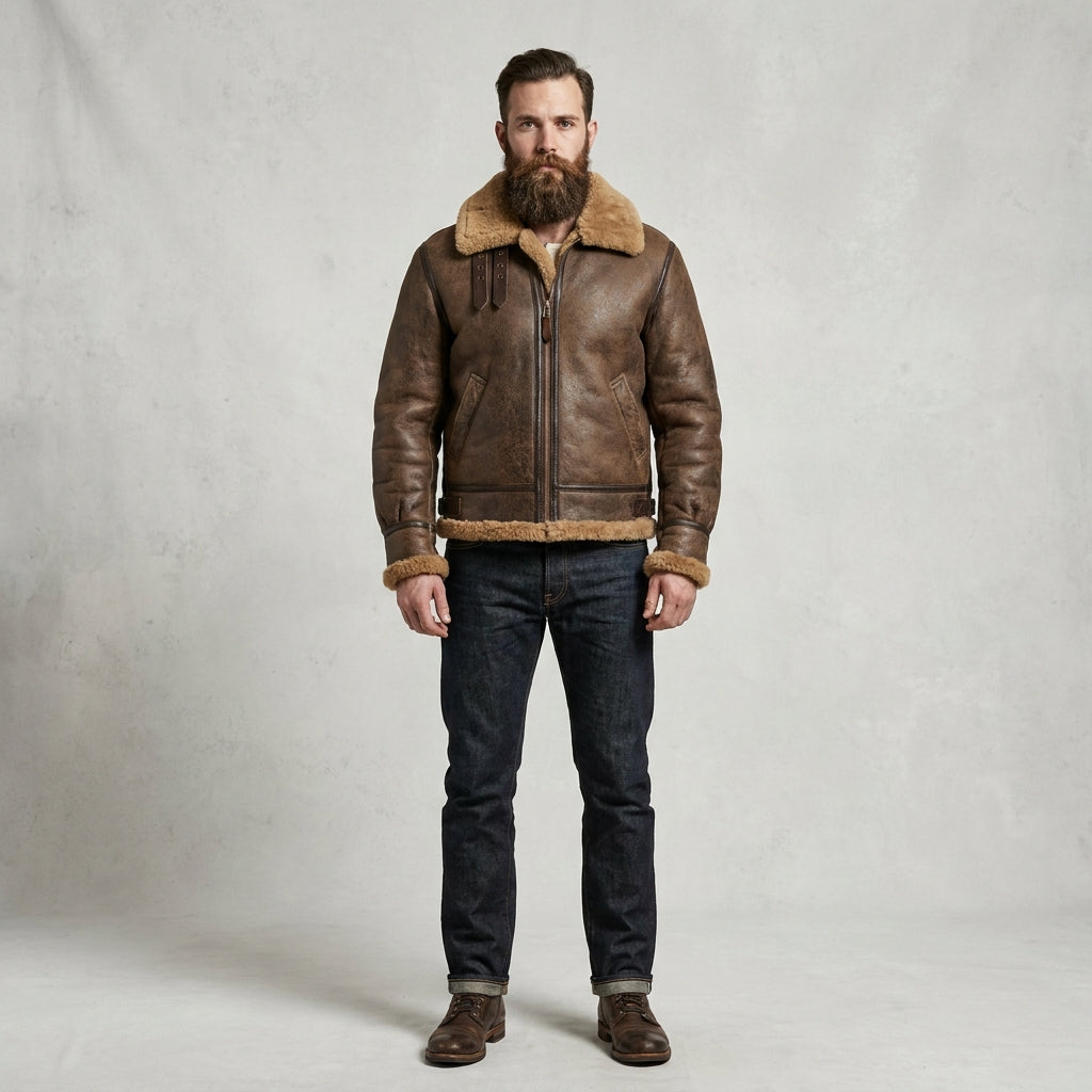Classic B3 Bomber Flight Jacket