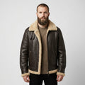 Men's Classic B3 Sheepskin Bomber Jacket – Genuine Shearling