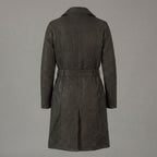 Women's Quilted Belted Car Coat