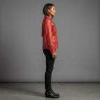 Red Fringe Leather Jacket