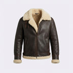 Men's Classic B3 Sheepskin Shearling Bomber Jacket