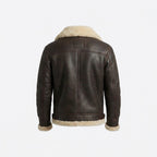 Men's Classic B3 Sheepskin Shearling Bomber Jacket