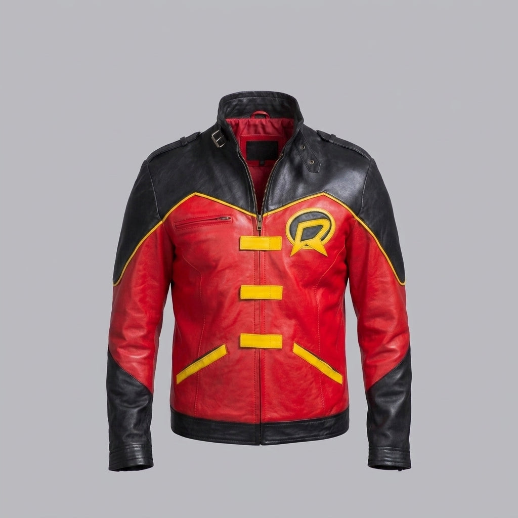 Men's Genuine Leather Jacket – Premium Classic Motorcycle Biker Jacket