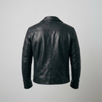 Men's Leather Bomber Jacket – Classic Aviator Flight Style Outerwear