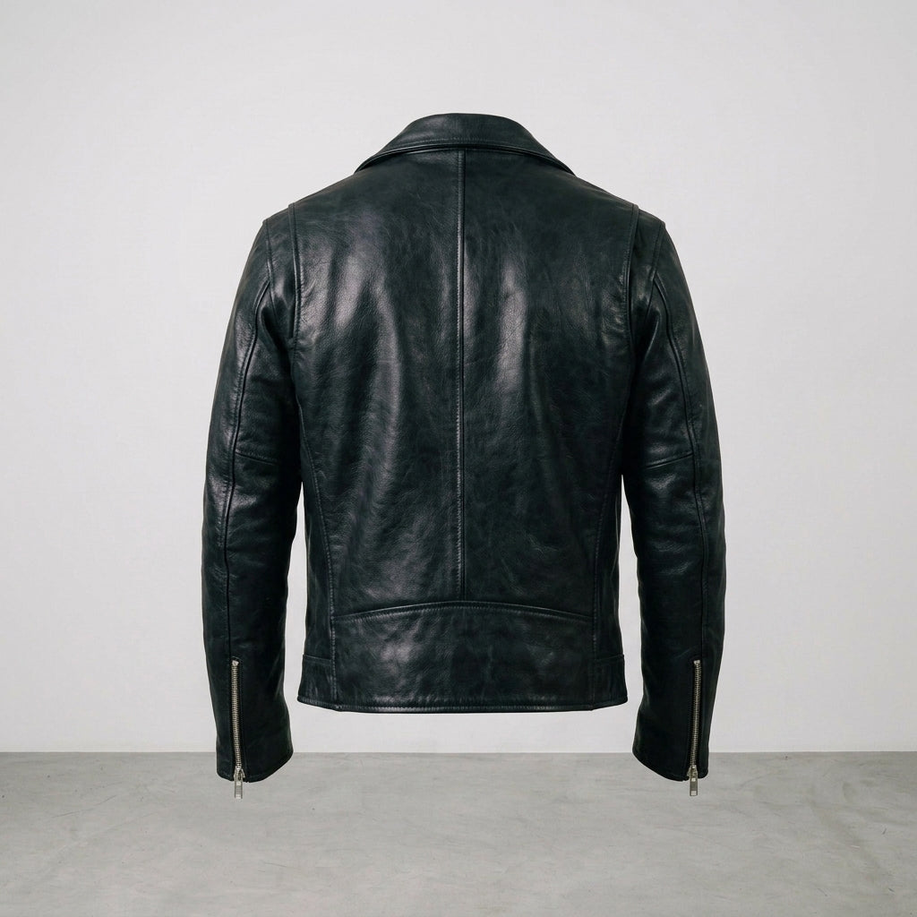 Men's Premium Lambskin Leather Jacket – Soft Luxury Casual Style