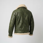 Men's B-3 Sheepskin Leather Jacket – Vintage RAF Aviator Flight Jacket