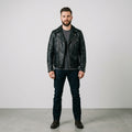 Men's Premium Lambskin Leather Jacket – Soft Luxury Casual Style