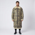 Men's Brown Sheepskin Shearling B3 Bomber Coat
