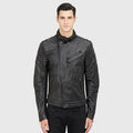 Men's Premium Lambskin Leather Moto Jacket – Slim Fit Biker Jacket