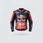 Red Bull Honda Racing Leather Jacket – Men's Navy & Red