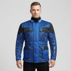 Men's Royal Blue Motorcycle Jacket | Adventure Touring Textile Jacket