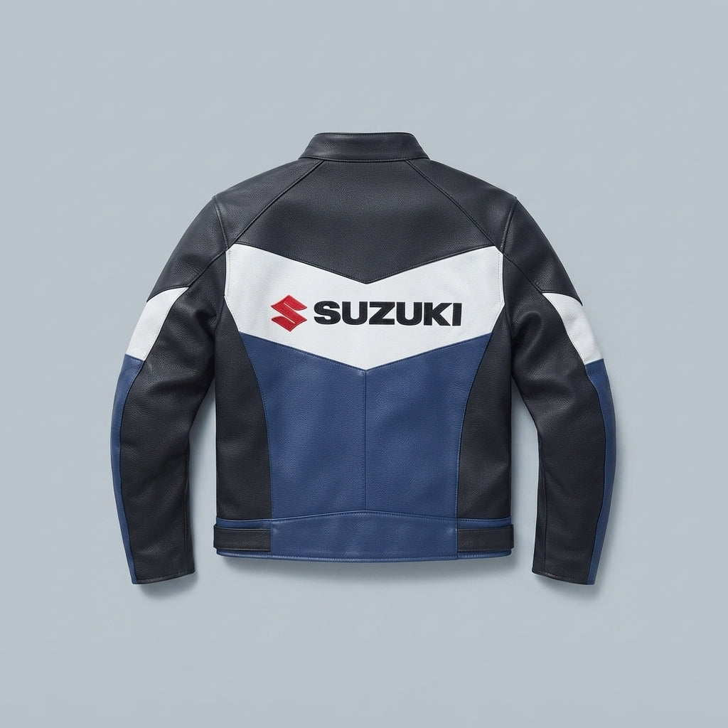 Men's Suzuki Racing Leather Jacket