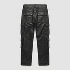 Men's Leather Biker Pants Genuine Motorcycle Riding Trousers