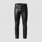 Men's Designer Leather Pants Premium Fashion Leather Trousers