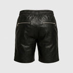 Men's Premium Leather Shorts Slim Fit Genuine Leather Bottoms