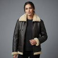Women's B-3 Aviator Shearling Flight Jacket