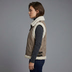 Women's B-3 Aviator Shearling Leather Vest