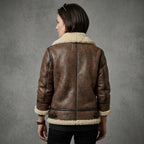 Women's B-3 Heritage Shearling Bomber Jacket