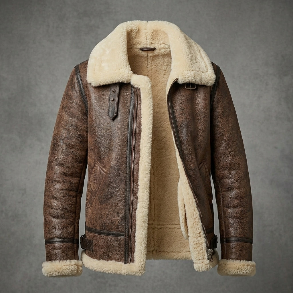 Women's B-3 Heritage Shearling Bomber Jacket