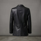 Women's Modern Leather Suiting Blazer