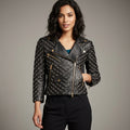 Starlight Studded Biker Jacket