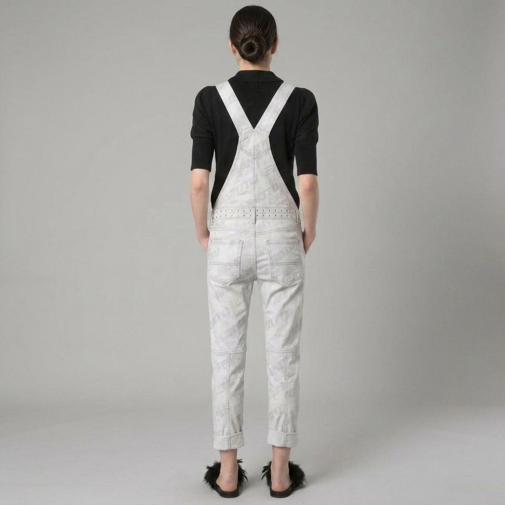 Studded Vintage Romper for Women