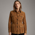 Women's Suede Safari Jacket