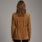 Women's Suede Safari Jacket