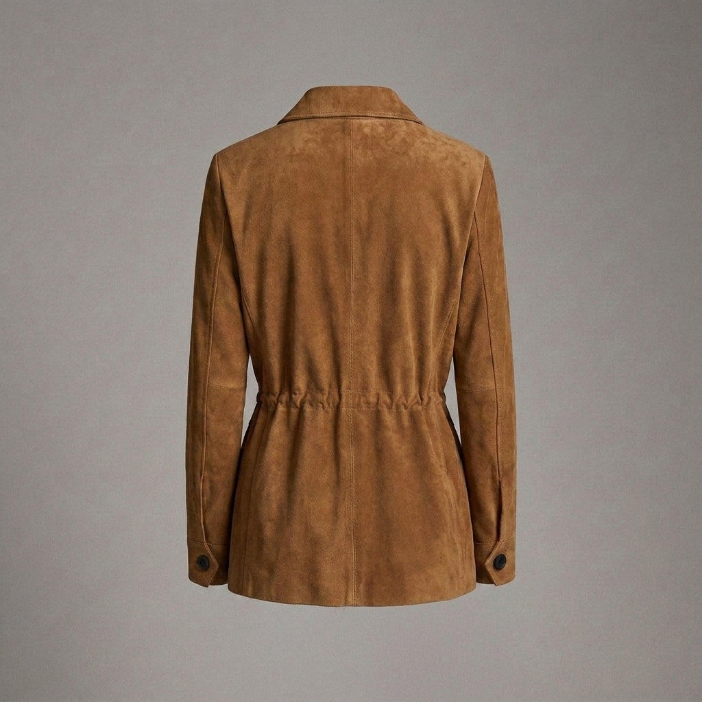 Women's Suede Safari Jacket