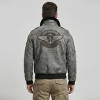 Men's B6 Aviator Sheepskin Shearling Flight Jacket