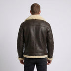 Men's Classic B3 Sheepskin Shearling Bomber Jacket