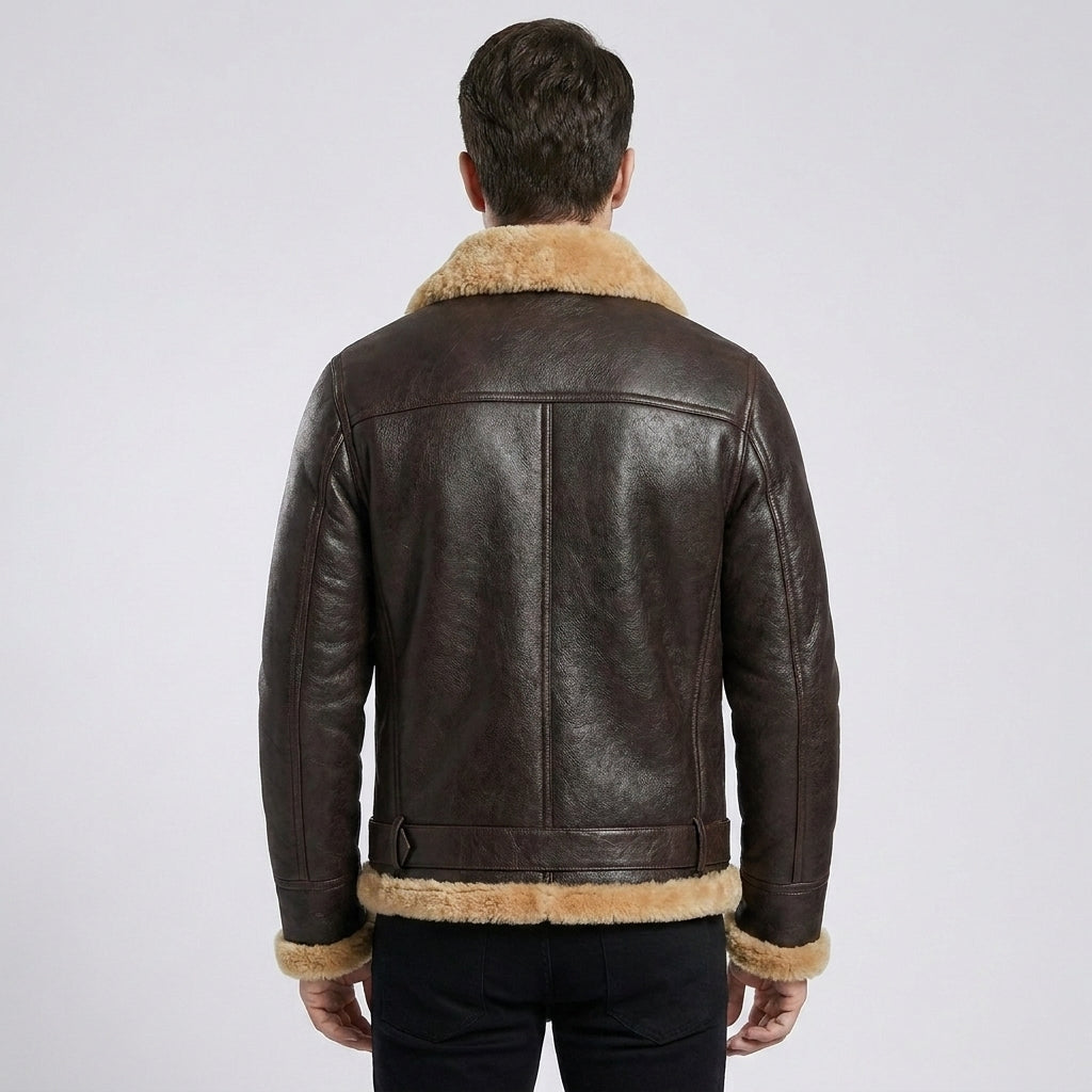 Men's Sheepskin Shearling Coat
