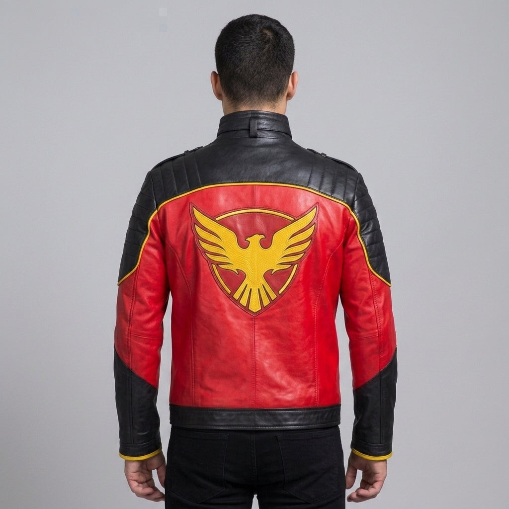 Men's Genuine Leather Jacket – Premium Classic Motorcycle Biker Jacket